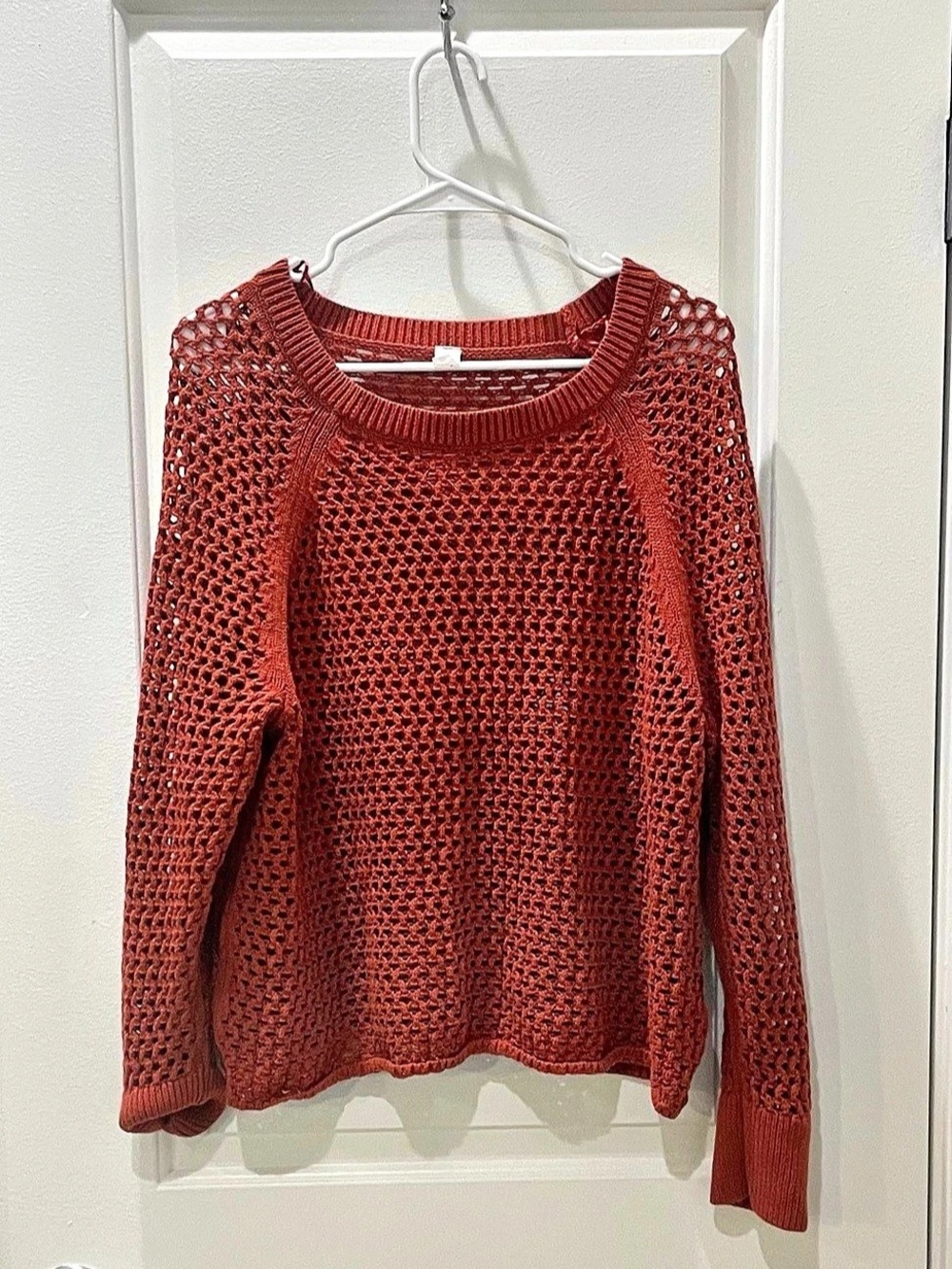 Old Navy Open Knit Crewneck Sweater